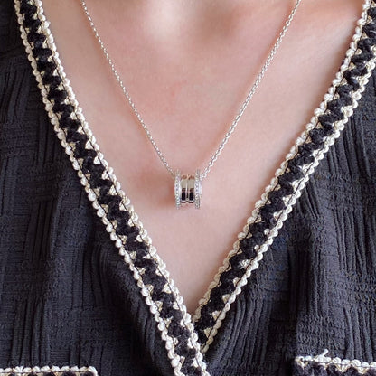 [AuraEcho Jewelry]ZERO 1 DIAMOND NECKLACE