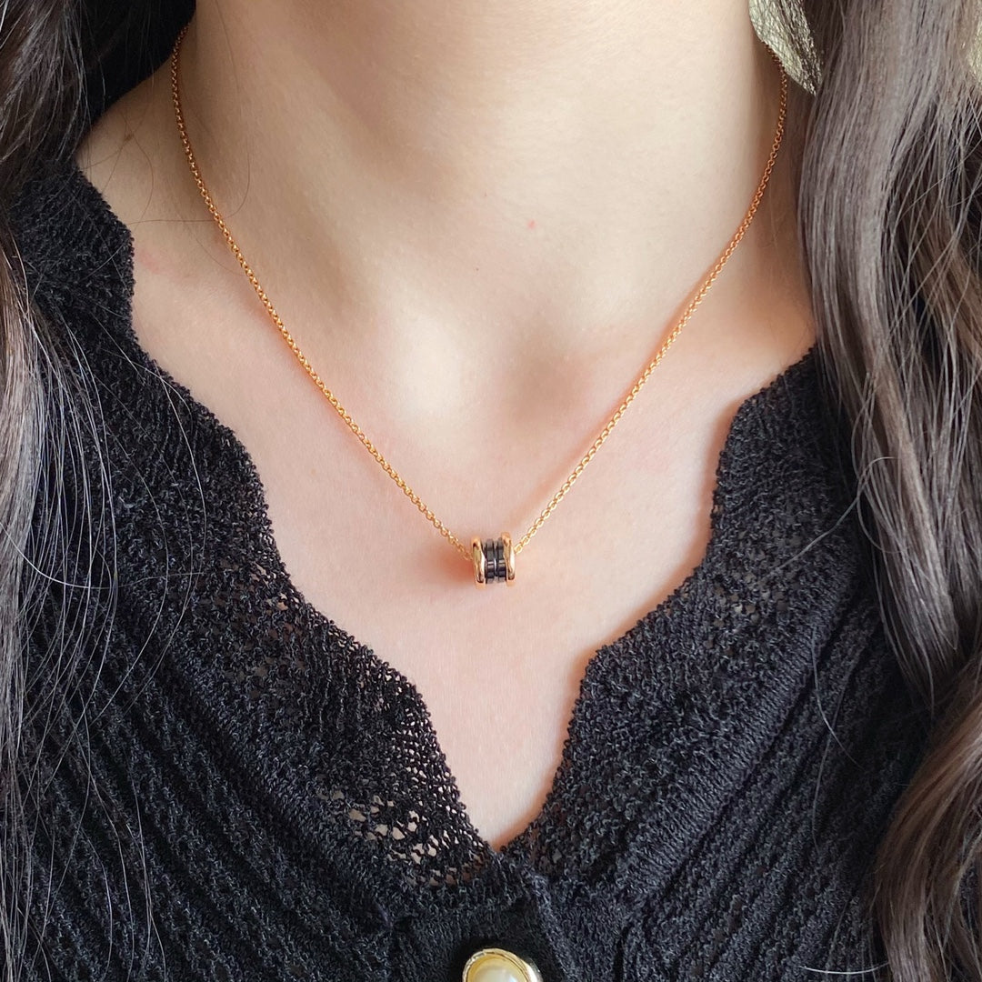 [AuraEcho Jewelry]ZERO 1 CERAMIC MINI NECKLACE