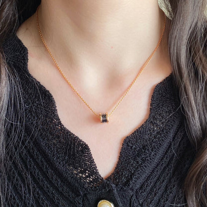 [AuraEcho Jewelry]ZERO 1 CERAMIC MINI NECKLACE