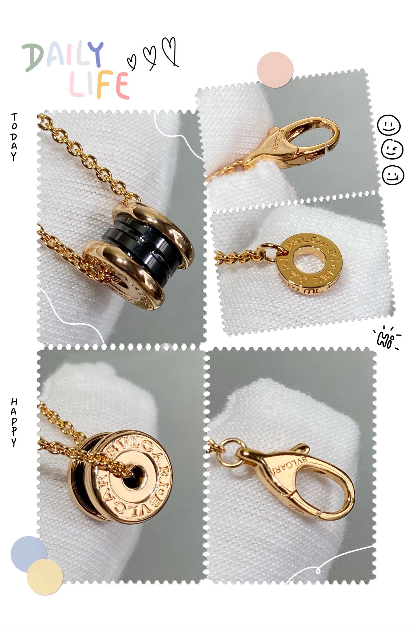 [AuraEcho Jewelry]ZERO 1 CERAMIC MINI NECKLACE