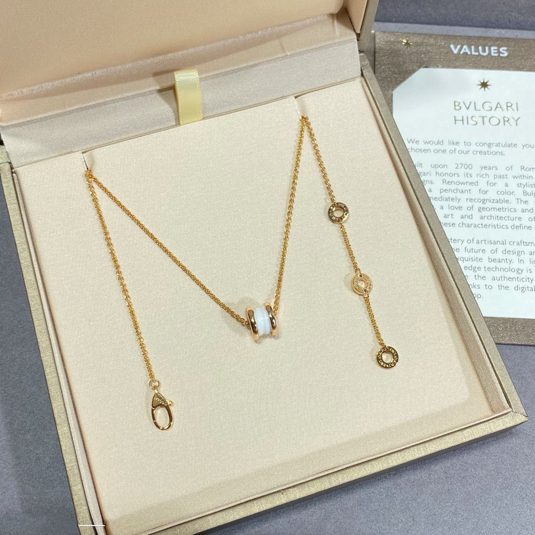 [AuraEcho Jewelry]ZERO 1 CERAMIC MINI NECKLACE
