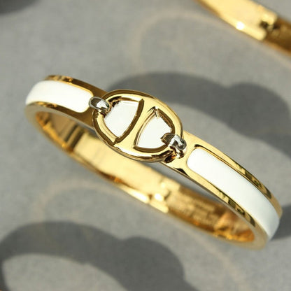 [AuraEcho Jewelry]CLIC CHAINE GOLD BRACELET