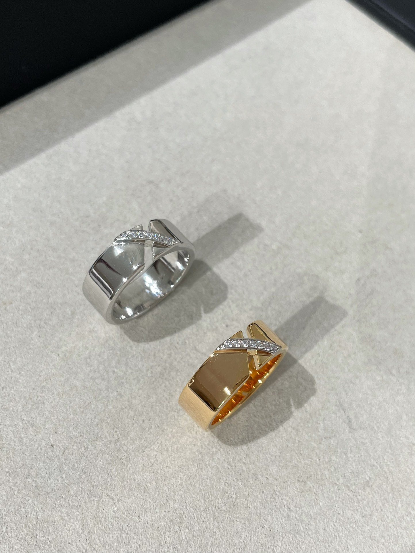 [AuraEcho Jewelry]LIENS EVIDENCE DIAOMOND RING