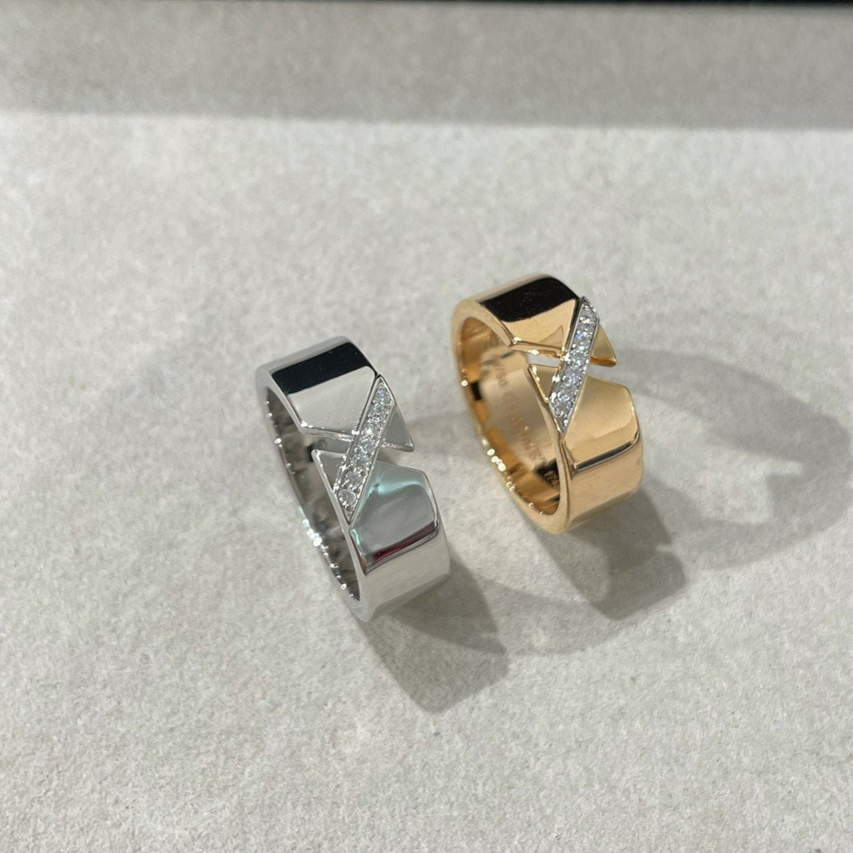 [AuraEcho Jewelry]LIENS EVIDENCE DIAOMOND RING