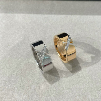 [AuraEcho Jewelry]LIENS EVIDENCE DIAOMOND RING