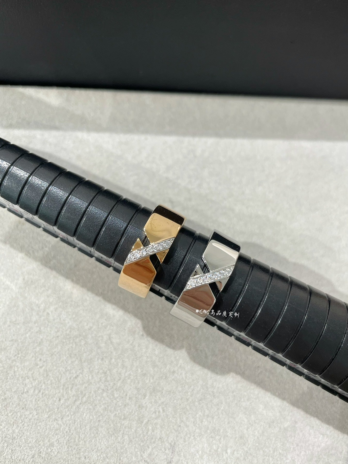 [AuraEcho Jewelry]LIENS EVIDENCE DIAOMOND RING