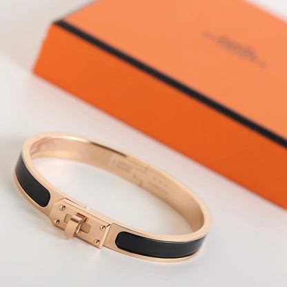 [AuraEcho Jewelry]HM KELLY BLACK BRACELET