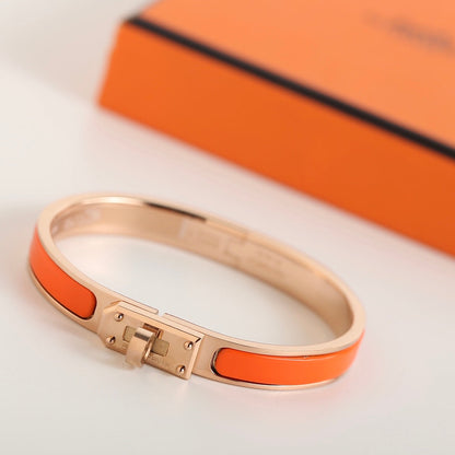 [AuraEcho Jewelry]HM KELLY ORANGE BRACELET