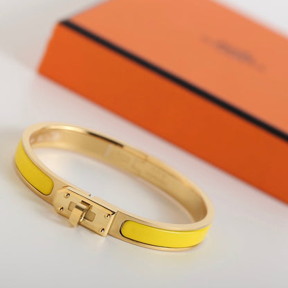 [AuraEcho Jewelry]HM KELLY YELLOW BRACELET