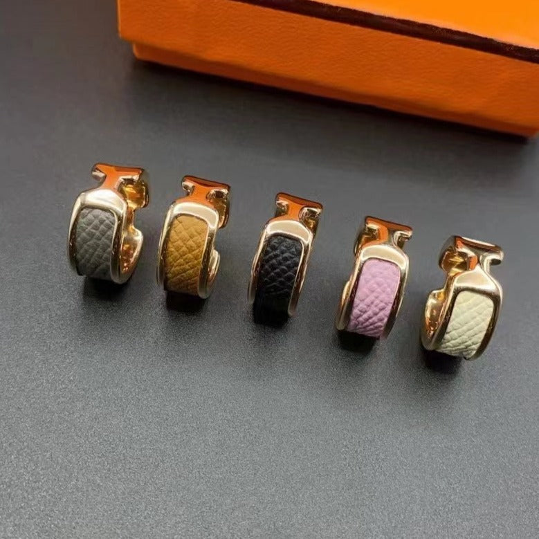[AuraEcho Jewelry]OLYMPE PINK GOLD RING