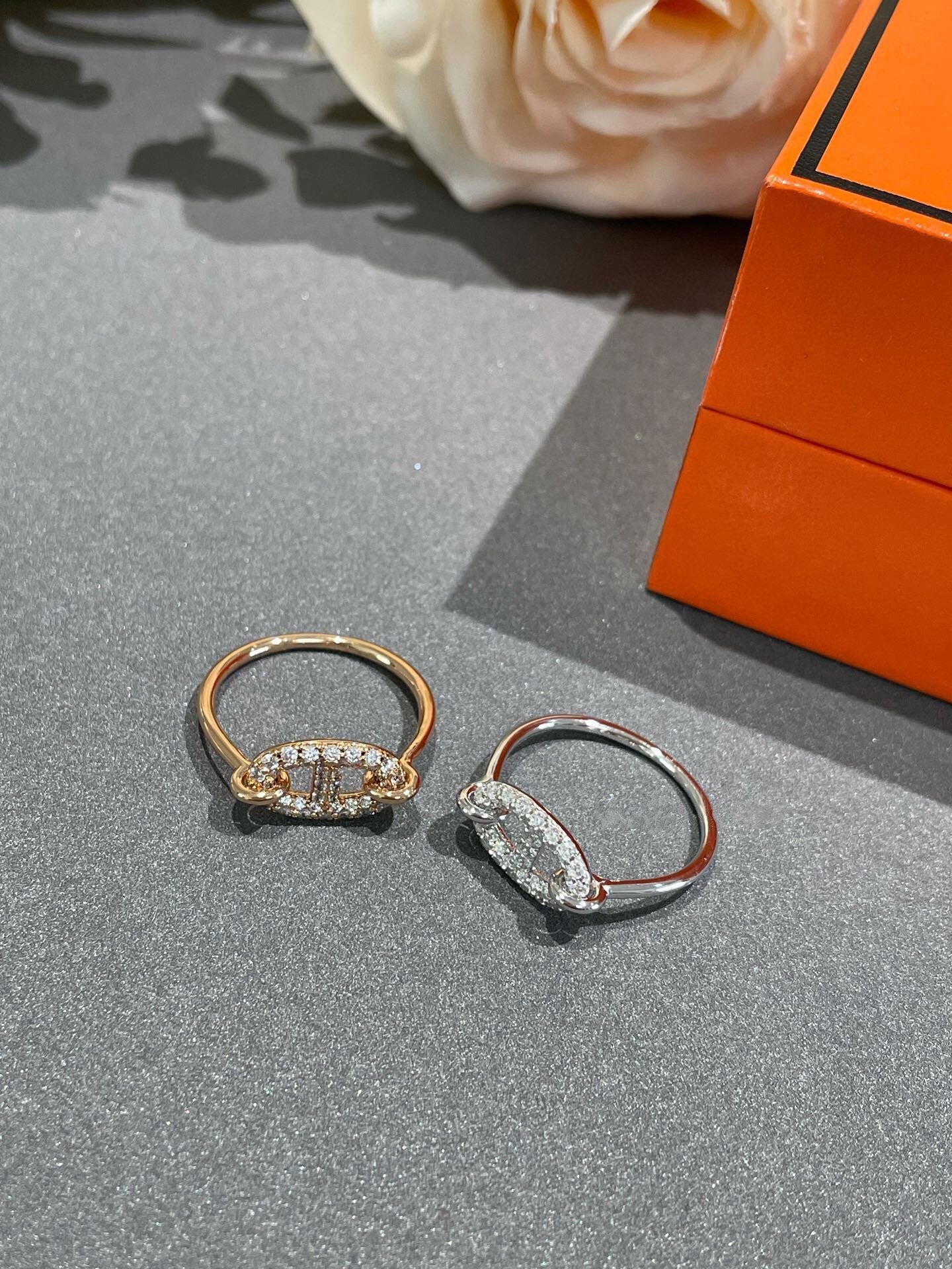 [AuraEcho Jewelry]RONDE SMALL DIAMOND RING