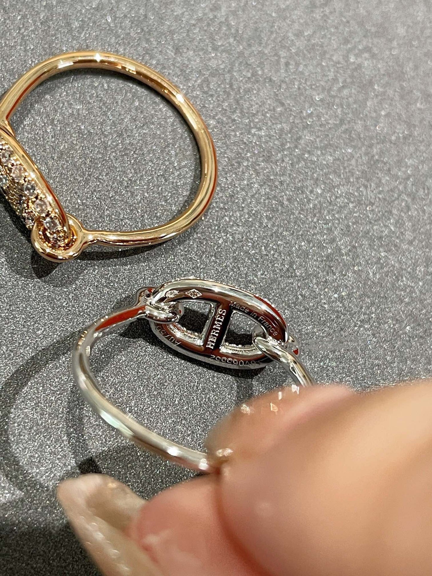 [AuraEcho Jewelry]RONDE SMALL DIAMOND RING