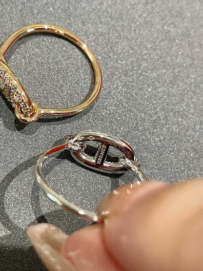 [AuraEcho Jewelry]RONDE SMALL DIAMOND RING