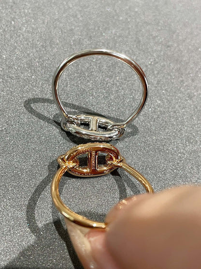 [AuraEcho Jewelry]RONDE SMALL DIAMOND RING