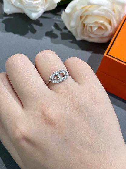[AuraEcho Jewelry]RONDE SMALL DIAMOND RING