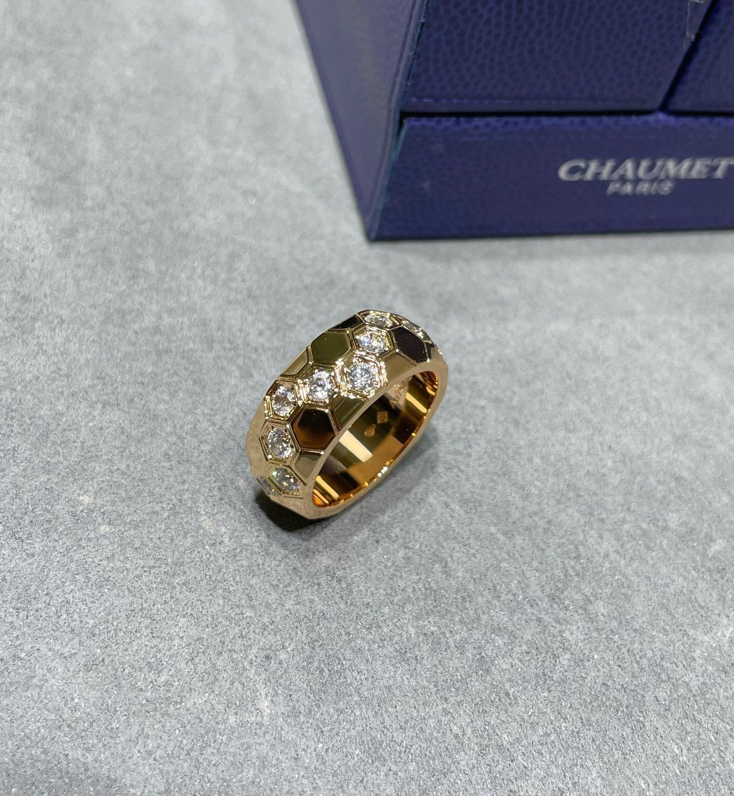 [AuraEcho Jewelry]BEE LOVE DIAMOND LARGE RING