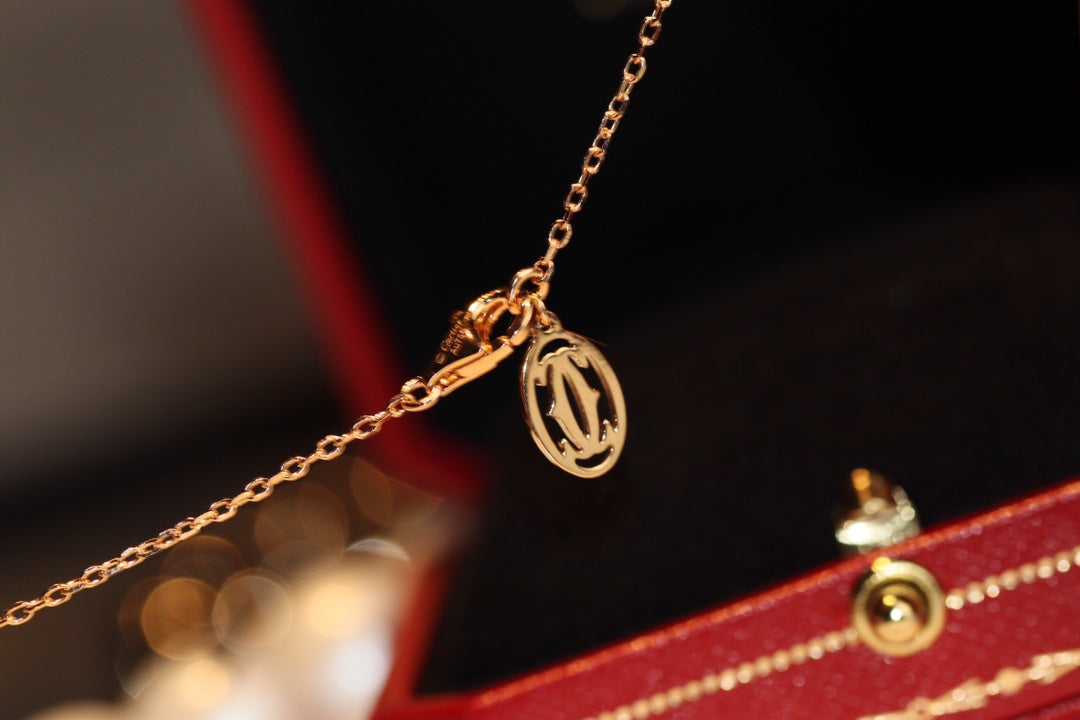 [AuraEcho Jewelry]DAMOUR DIAMOND NECKLACE
