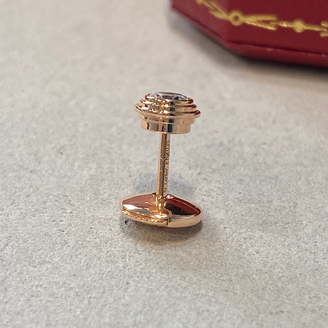 [AuraEcho Jewelry]DAMOUR DIAMOND EARRINGS