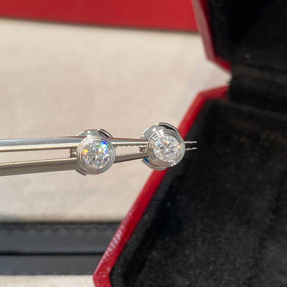 [AuraEcho Jewelry]DAMOUR DIAMOND EARRINGS