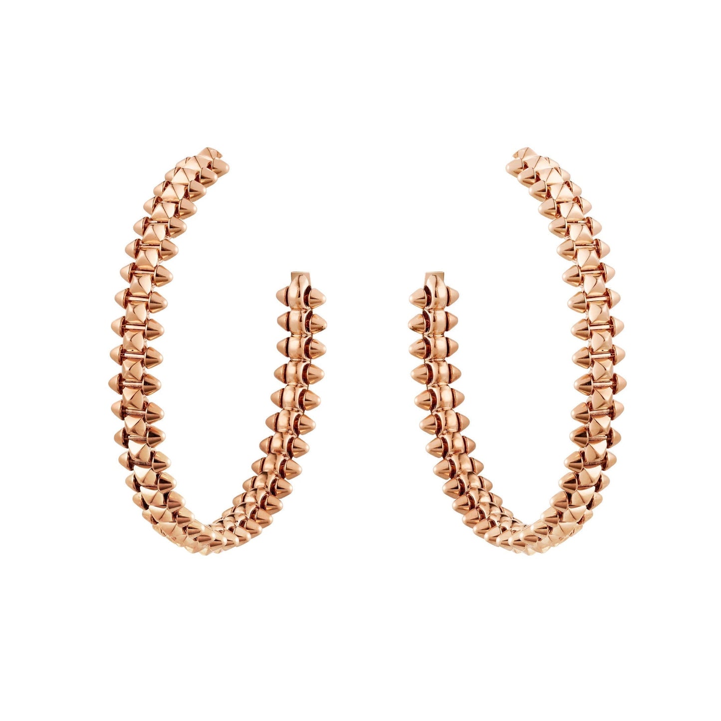 [AuraEcho Jewelry]CLASH LARGE HOOP EARRINGS