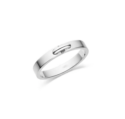 [AuraEcho Jewelry]ALLIANCE LIENS VIDENCE 3MM RING