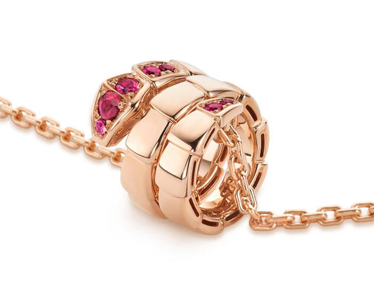 [AuraEcho Jewelry]SERPENTI PEDANT NECKLACE