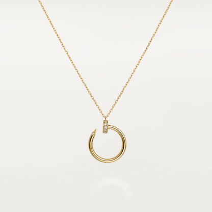 [AuraEcho Jewelry]JUSTE NECKLACE GOLD