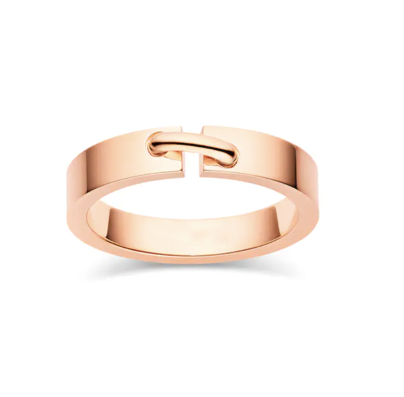 [AuraEcho Jewelry]ALLIANCE LIENS VIDENCE 4MM RING