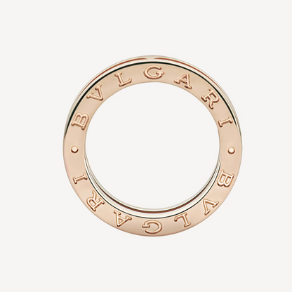 [AuraEcho Jewelry]ZERO 1 ONE-BAND PAVED DIAMONDS ON THE SPIRAL RING