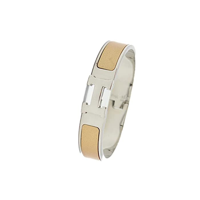 [AuraEcho Jewelry]H CHAMPAGNE BRACELET