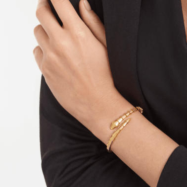 [AuraEcho Jewelry]SERPENTI VIPER GOLD BRACELET