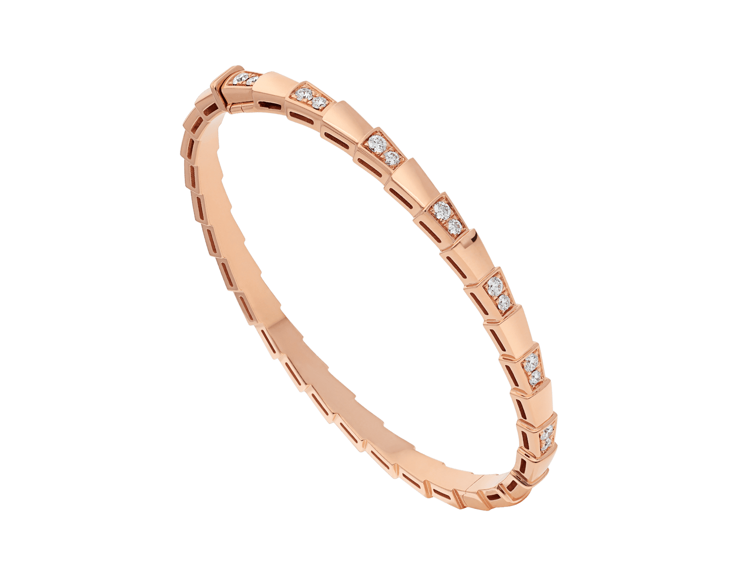 [AuraEcho Jewelry]SERPENTI BRACELET PINK GOLD DIAMOND