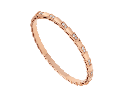 [AuraEcho Jewelry]SERPENTI BRACELET PINK GOLD DIAMOND