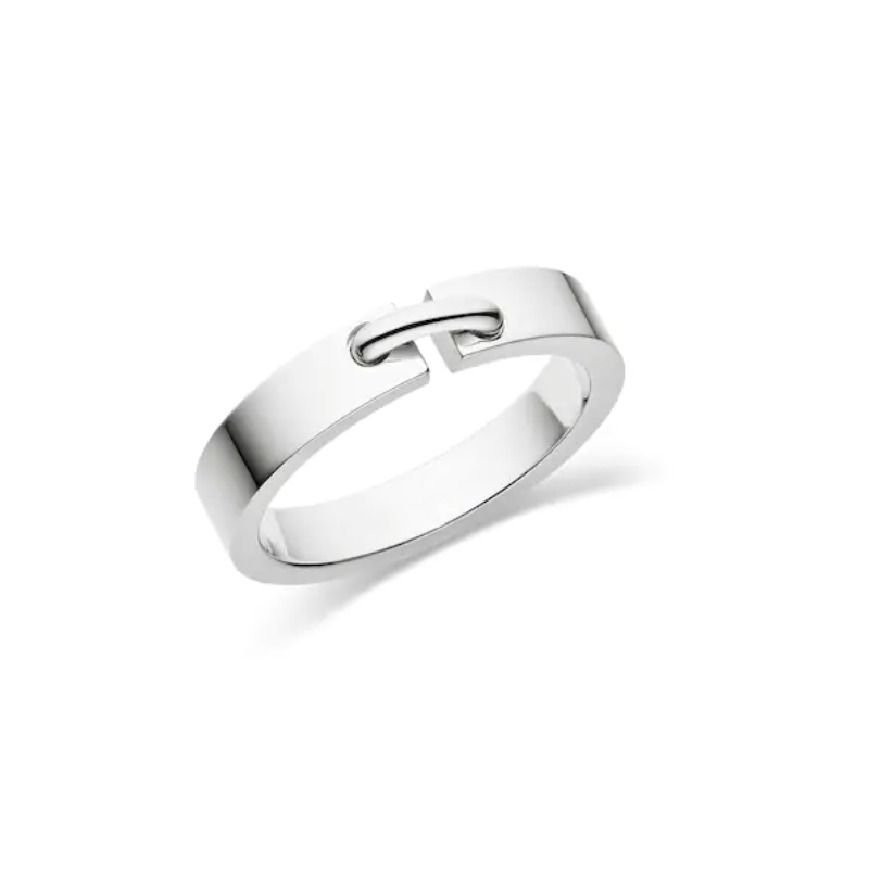 [AuraEcho Jewelry]ALLIANCE LIENS VIDENCE 4MM RING