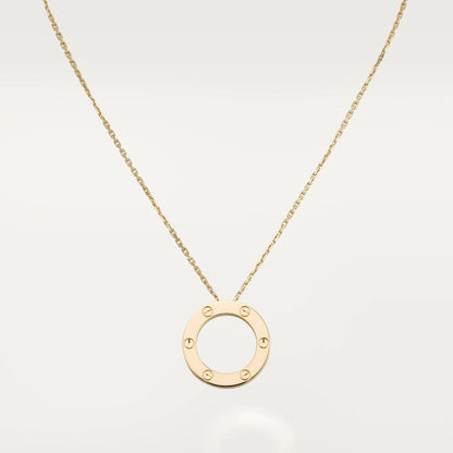 [AuraEcho Jewelry]LOVE NECKLACE 16MM