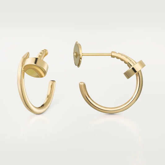 [AuraEcho Jewelry]JUSTE EARRINGS GOLD