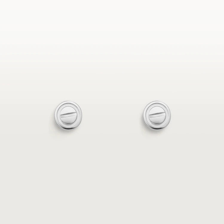 [AuraEcho Jewelry]LOVE EARRINGS SILVER 10MM
