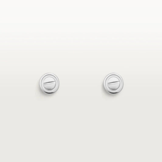 [AuraEcho Jewelry]LOVE EARRINGS SILVER 10MM