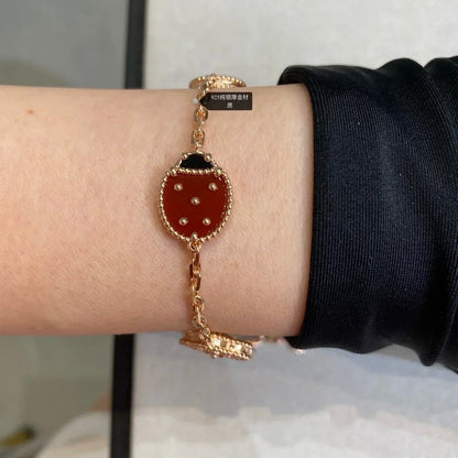 [AuraEcho Jewelry]LUCKY SPRING 5 MOTIF BRACELET