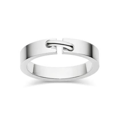 [AuraEcho Jewelry]ALLIANCE LIENS VIDENCE 4MM RING