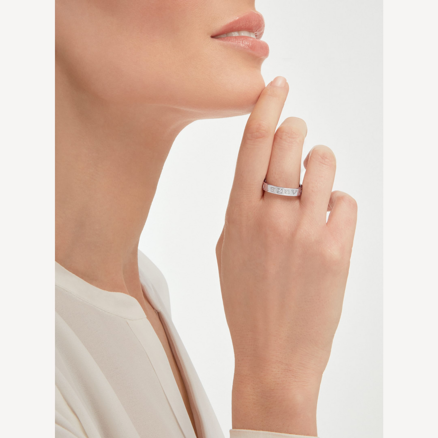 [AuraEcho Jewelry]ZERO 1 ESSENTIAL WITH A DIAMOD RING
