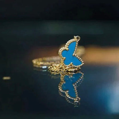 [AuraEcho Jewelry]BUTTERFLY TURQUOISE BUTTERFLY BRACELET