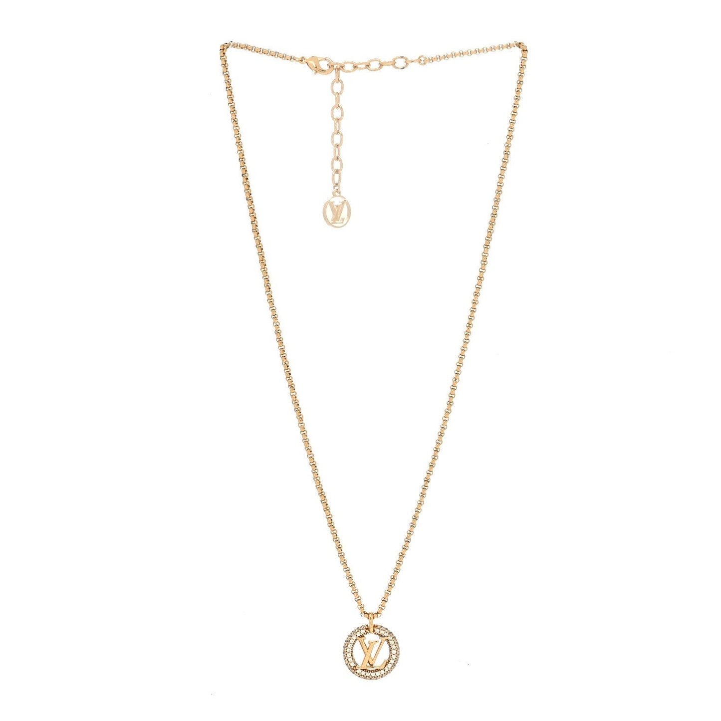 [AuraEcho Jewelry]BY NIGHT DIAMOND PAVED NECKLACE
