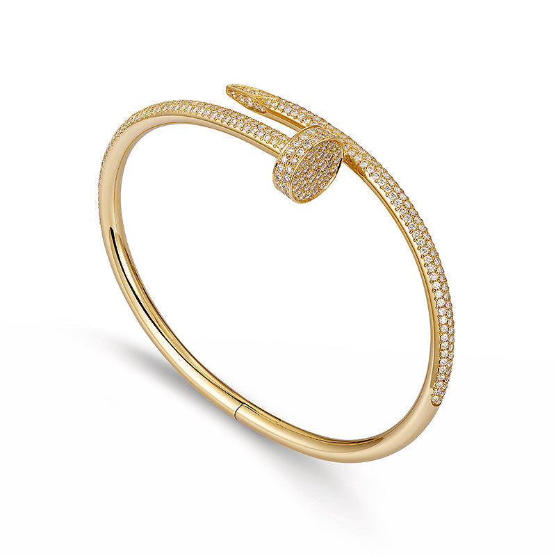 [AuraEcho Jewelry]JUSTE BRACELET 3.5MM ALL DIAMONDS