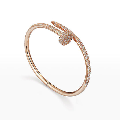 [AuraEcho Jewelry]JUSTE BRACELET 3.5MM ALL DIAMONDS