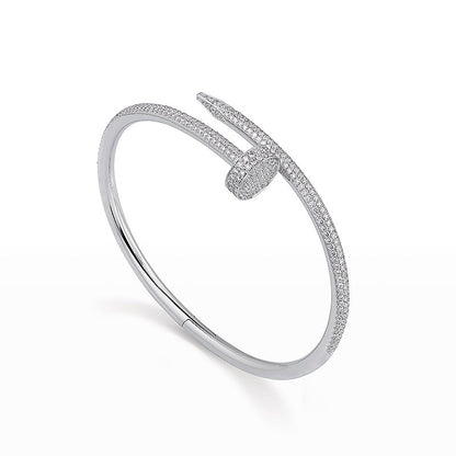 [AuraEcho Jewelry]JUSTE BRACELET 3.5MM ALL DIAMONDS