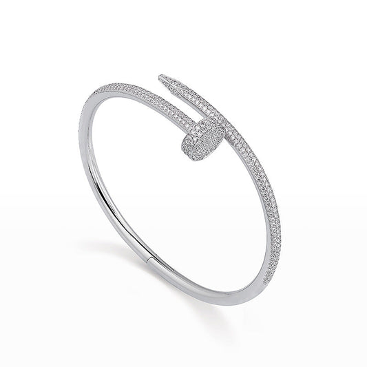 [AuraEcho Jewelry]JUSTE BRACELET 3.5MM ALL DIAMONDS