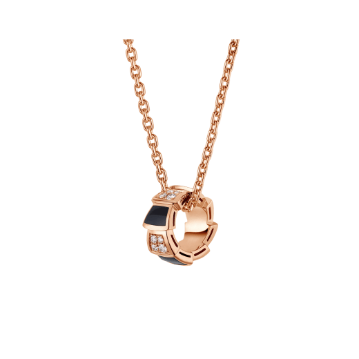 [AuraEcho Jewelry]SERPENTI PEDANT DIAMOND NECKLACE
