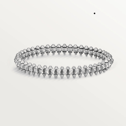 [AuraEcho Jewelry]CLASH SILVER BRACELET