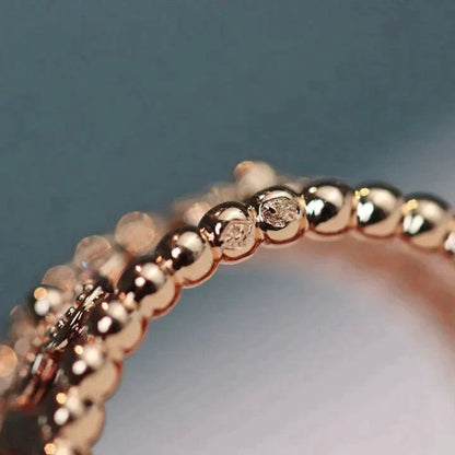 [AuraEcho Jewelry]CLOVER KALEIDOSCOPE RING 10MM